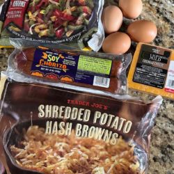 Hash Brown Soyrizo Bake